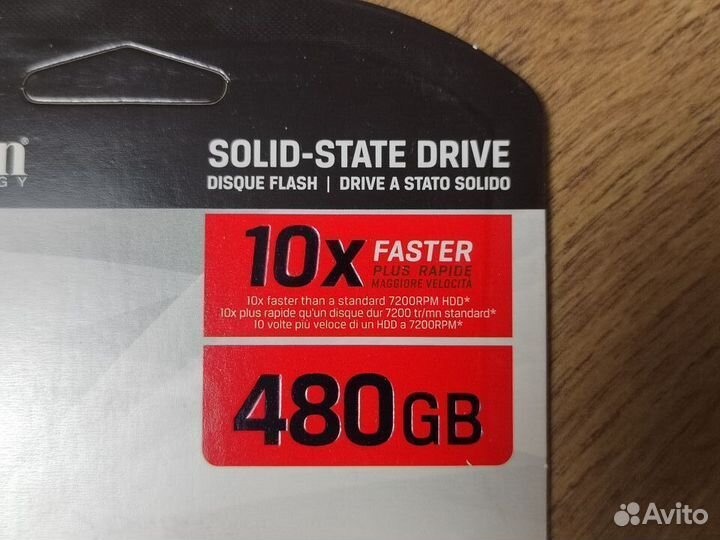 Жесткий диск SSD 480 GB Kingston с Гарантией