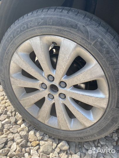 Оригинальные литые диски 17r