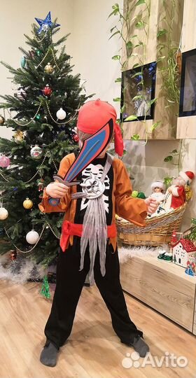 Костюм разбойника пирата на 5-7 лет прокат
