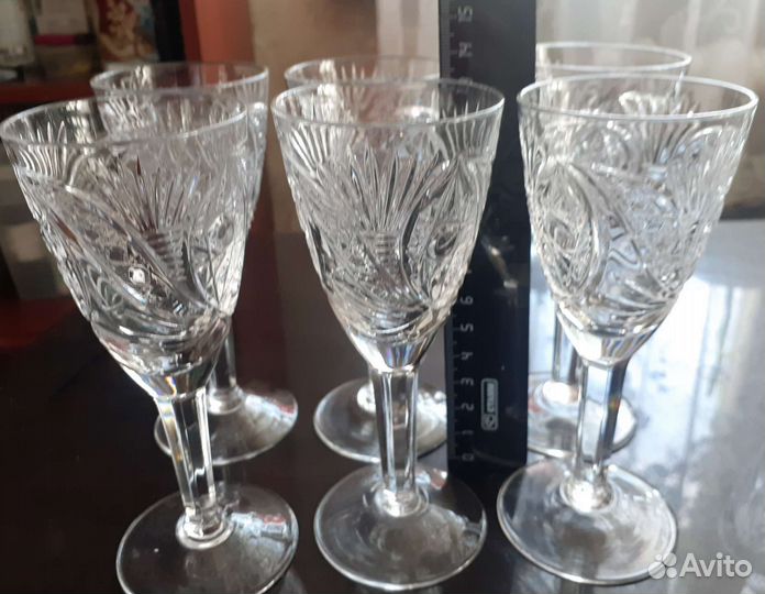 Фужеры хрустальные СССР