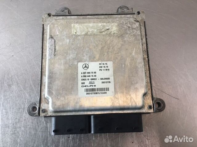 Блок управления двигателем Mercedes C-Class W204