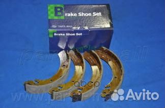 Колодки тормозные барабанные hyundai grace PMC