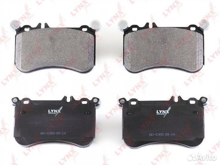 Колодки тормозные дисковые lynxauto BD-5355