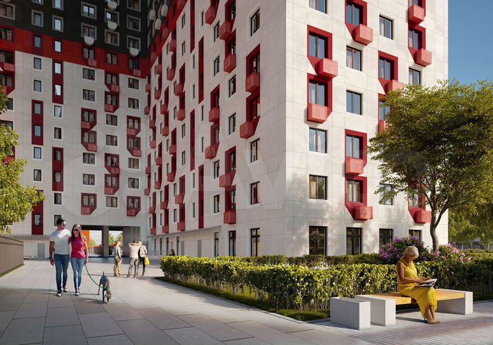 2-к. квартира, 69,5 м², 3/25 эт.