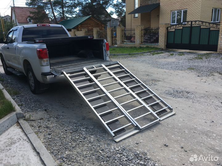 Заезд в кузов пикапа