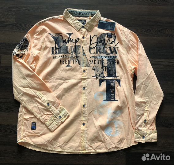 Рубашка camp david XXL