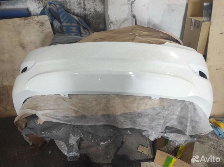 Задний бампер hyundai solaris