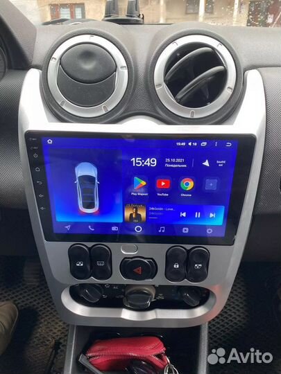 Магнитола для Renault Logan 1/ Sandero 2009-2015