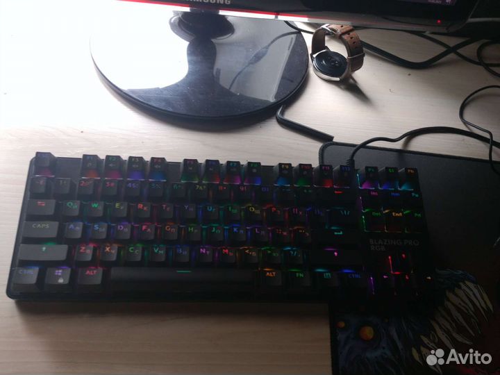 Механическая клавиатура dexp blazing pro rgb