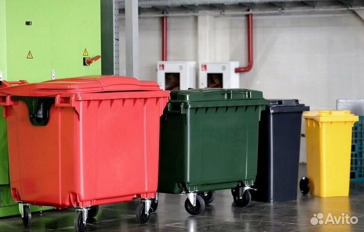 Пластиковый контейнер 1100л