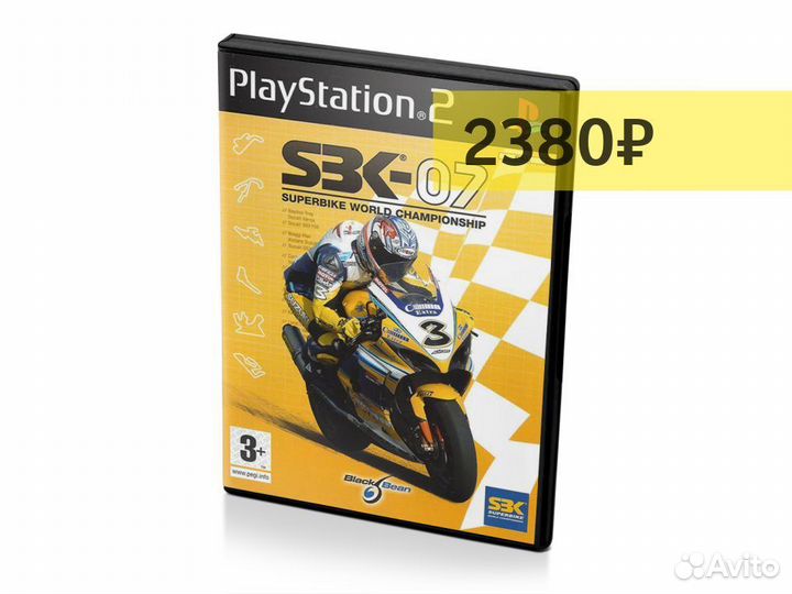 Sbk 07, б/у, английский (PS2)