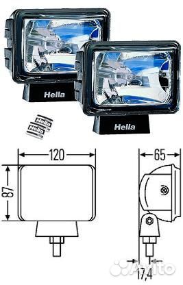Комплект противотуманных фар Hella Micro FF