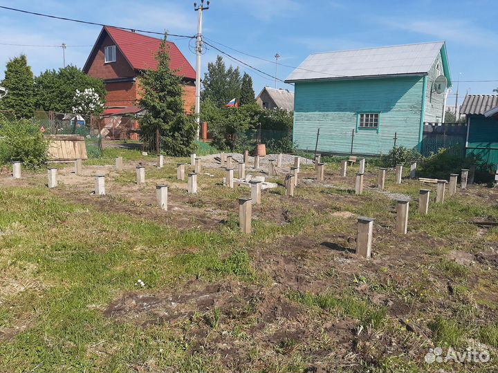 Сваи жби с установкой