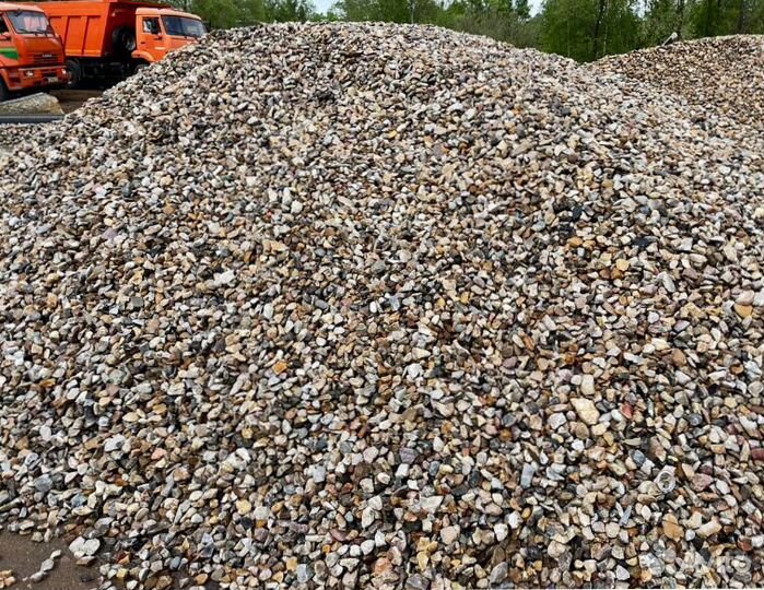 Щебень гравийный