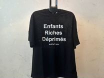 Enfants Riches Deprimes ERD logo футболка на руках