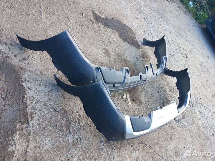 Лада Веста кросс юбка заднего бампера