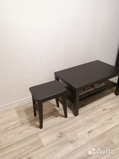 Журнальный столик IKEA бу и стульчик