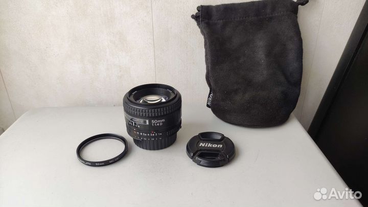 Nikon AF 50mm f/1.4 D Nikkor в отличном состоянии