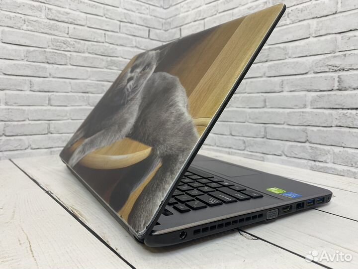 Игровой ноутбук Asus i3/SSD/2gb видео/гарантия