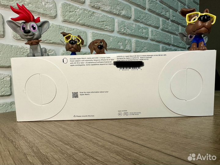 Apple Watch SE 44mm Midnight 2024 (mxek3)