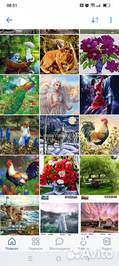 Картины по номерам