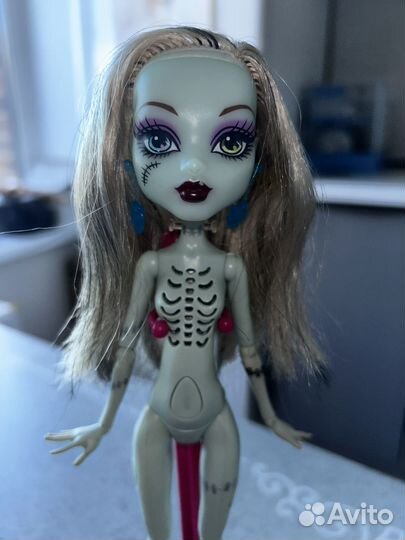 Кукла монстер хай Френки живая
