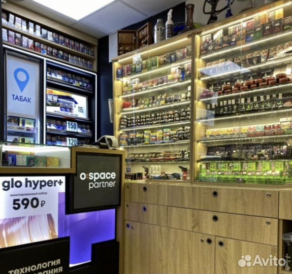 Продавец в табачный магазин