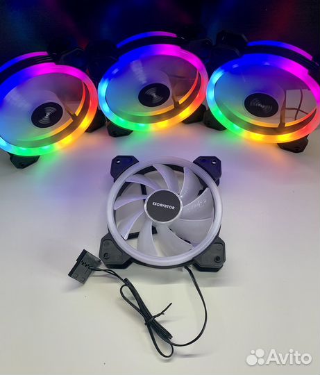 Вентиляторы 120 мм RGB для пк