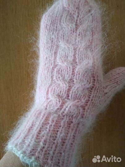 Варежки пуховые