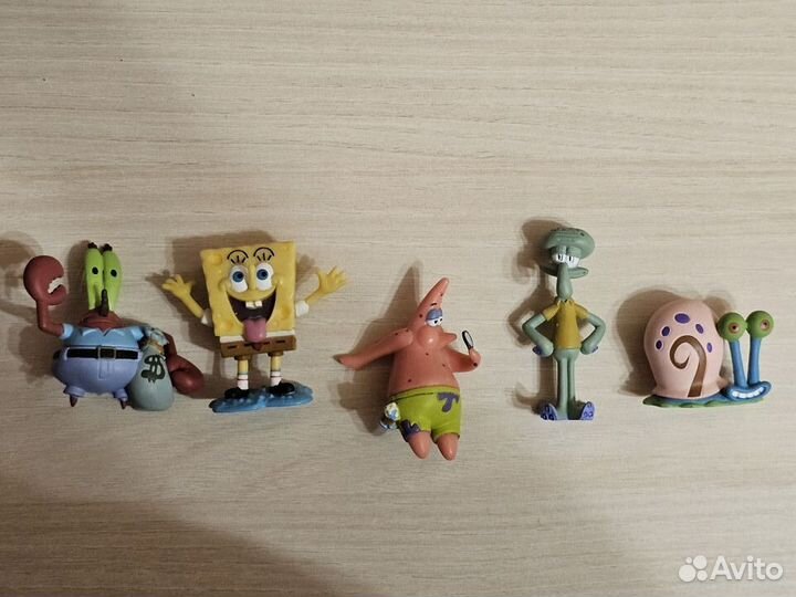 Коллекционные фигурки Спанч Боб лот