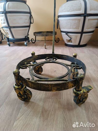 Подставка для тандыра на колёсах