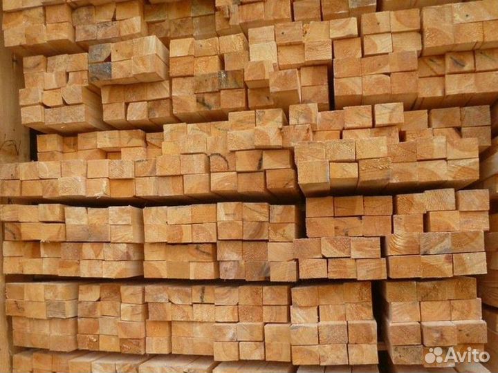 Брусок сухой строганный хвоя сорт В