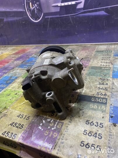 Компрессор кондиционера на skoda octavia a5