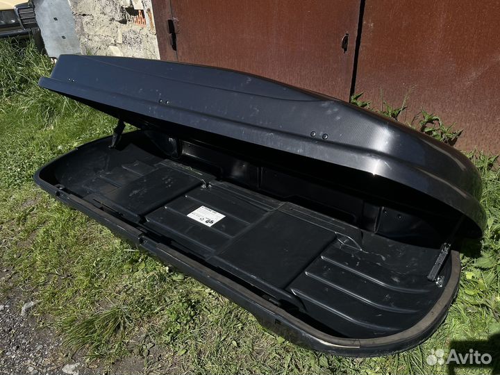 Автобокс на крышу 450 л, 195х78х39