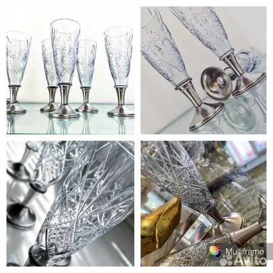 Рюмки хрустальные СССР