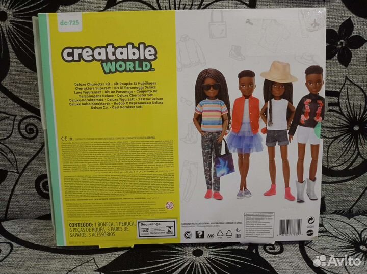 Кукла creatable world от mattel