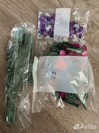 Конструктор lego цветы