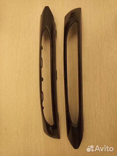 Крышки противотуманок Mercedes w212 дорест