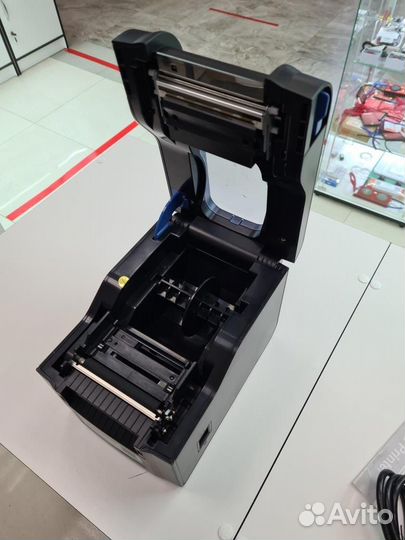 Термопринтер Xprinter XP-370B-USB с отделителем