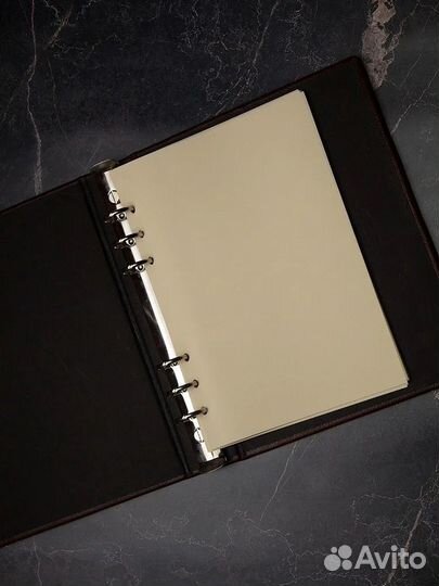 Ежедневник с гравировкой 100 кожа