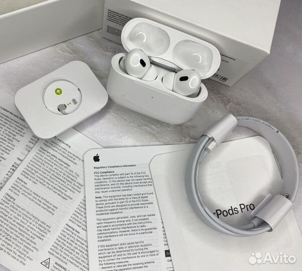 Наушники airpods pro 2 premium (2023) + чехол
