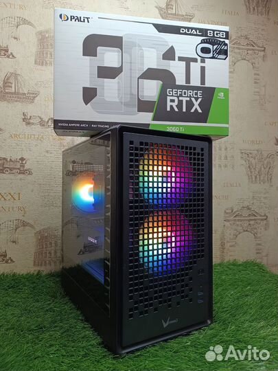 Игровой компьютер пк Ryzen 5 5600 + RTX 3060 TI