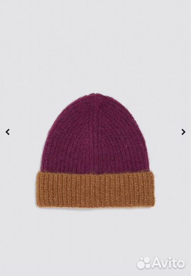 Комплект (шапка+шарф) Zara из смесовой шерсти