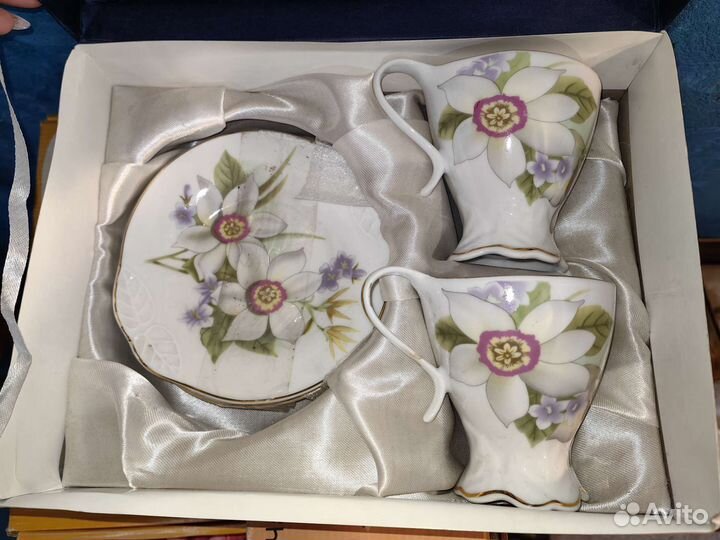 Чайный (кофейный) сервиз 4, 12, 15 предметов