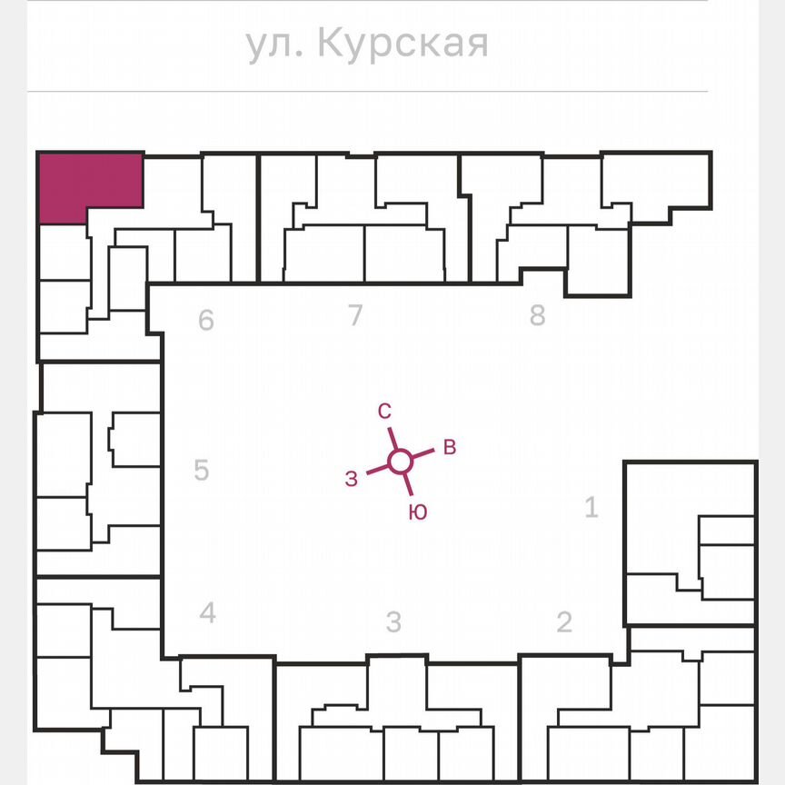 3-к. квартира, 82,7 м², 2/10 эт.