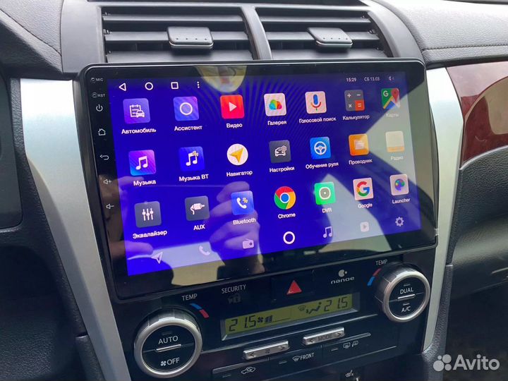 Все магнитолы на Toyota Camry 55