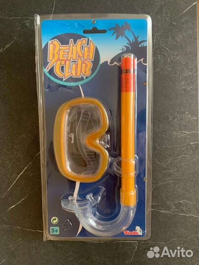 Маска + трубка для плавания детские