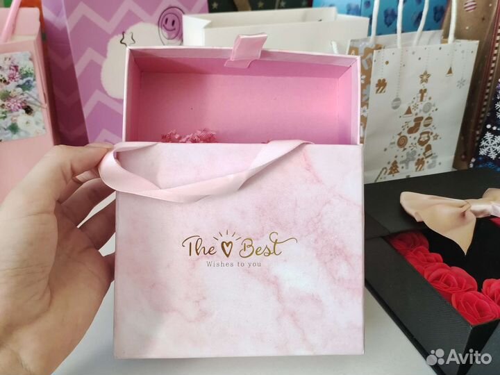 Сумка корзинка подарочная бумажная