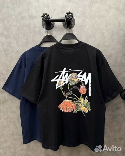 Футболка Stussy (Size L, Черная)