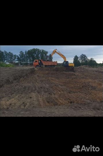 Вывоз грунт земля гилина Котлована Из участка